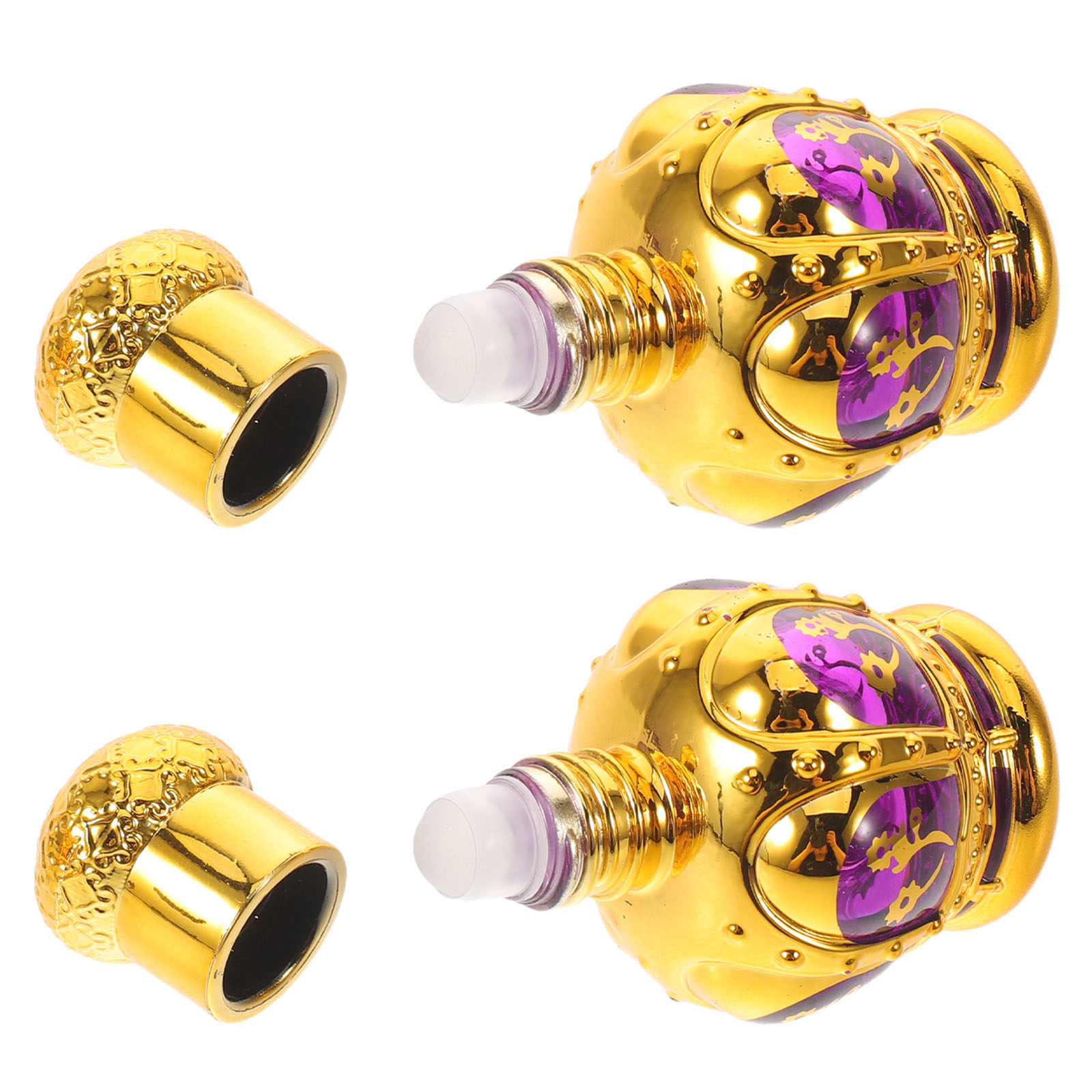 On Perfume & Fragrance Kota Bogor - 2Pcs Leakproof Glass Roll-on Bottles Mini