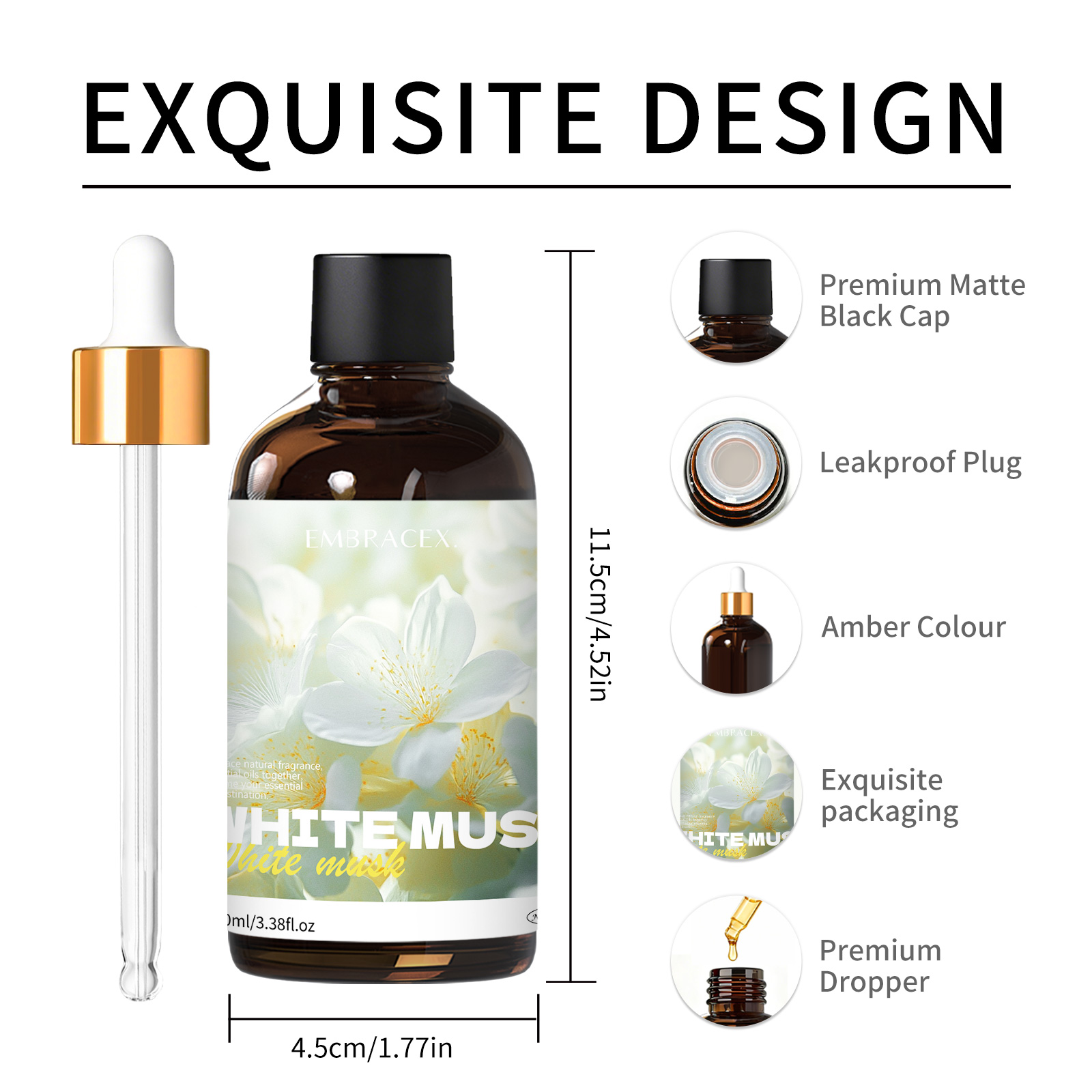 100ml White Musk Natural Plant - Musk White Oil review and price