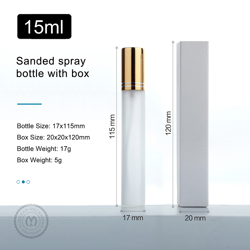 50/80Pcs 15ml Frosted Perfume  - Perfume Fragrance Logo review and price