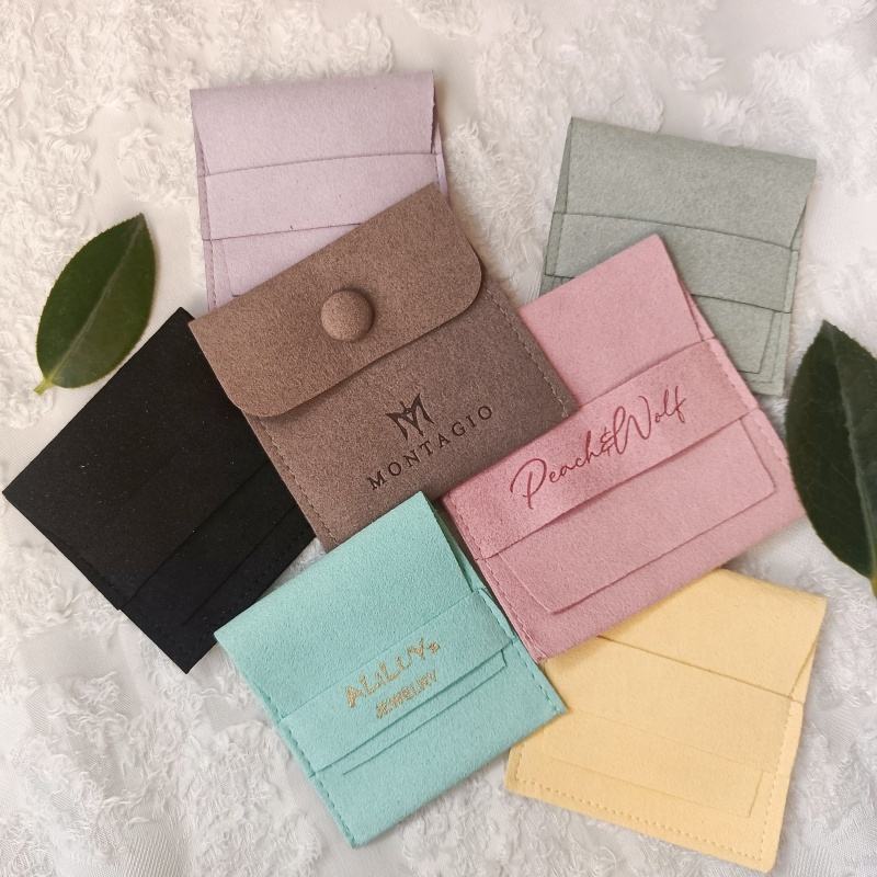 50pcs Beige Soft Velvet Jewelr - Perfume Fragrance Logo review and price