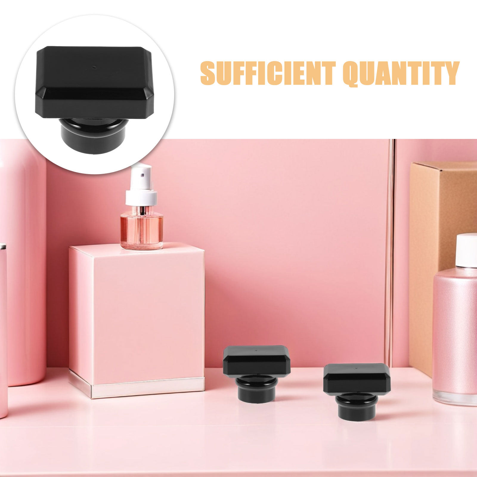 10Pcs Black Square Perfume Bot - On Perfume & Fragrance Kota Bogor review and price